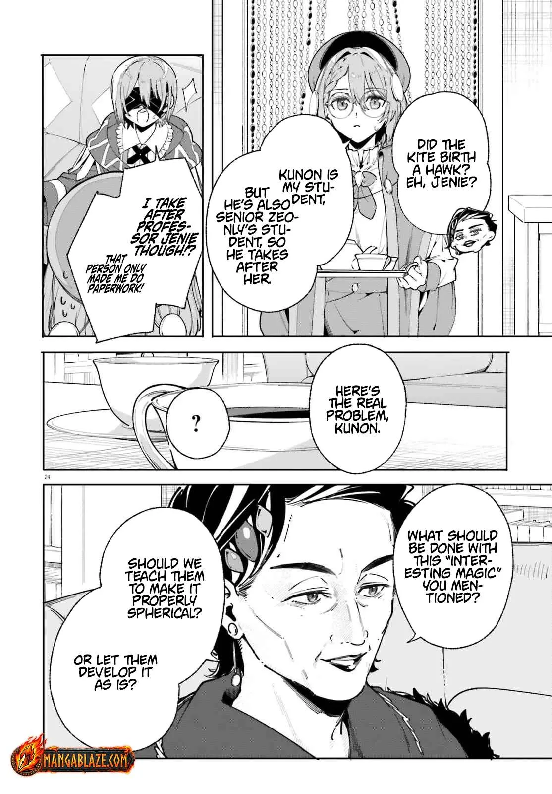 Kunon the Sorcerer Can See Through Chapter 33.2 page 6