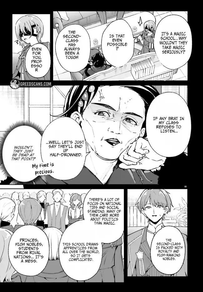 Kunon the Sorcerer Can See Through Chapter 35.1 page 9