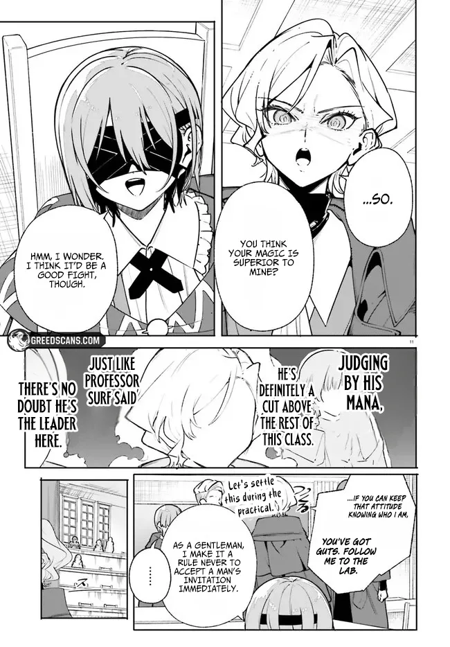 Kunon the Sorcerer Can See Through Chapter 35.1 page 11