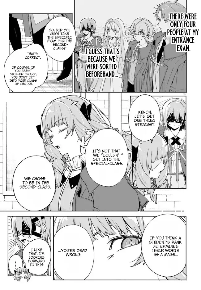 Kunon the Sorcerer Can See Through Chapter 35.1 page 13
