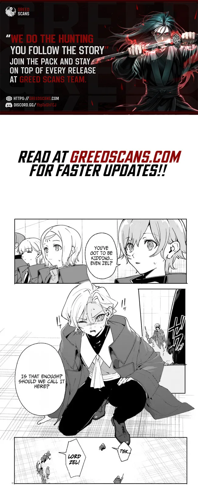 Kunon the Sorcerer Can See Through Chapter 36.1 page 1