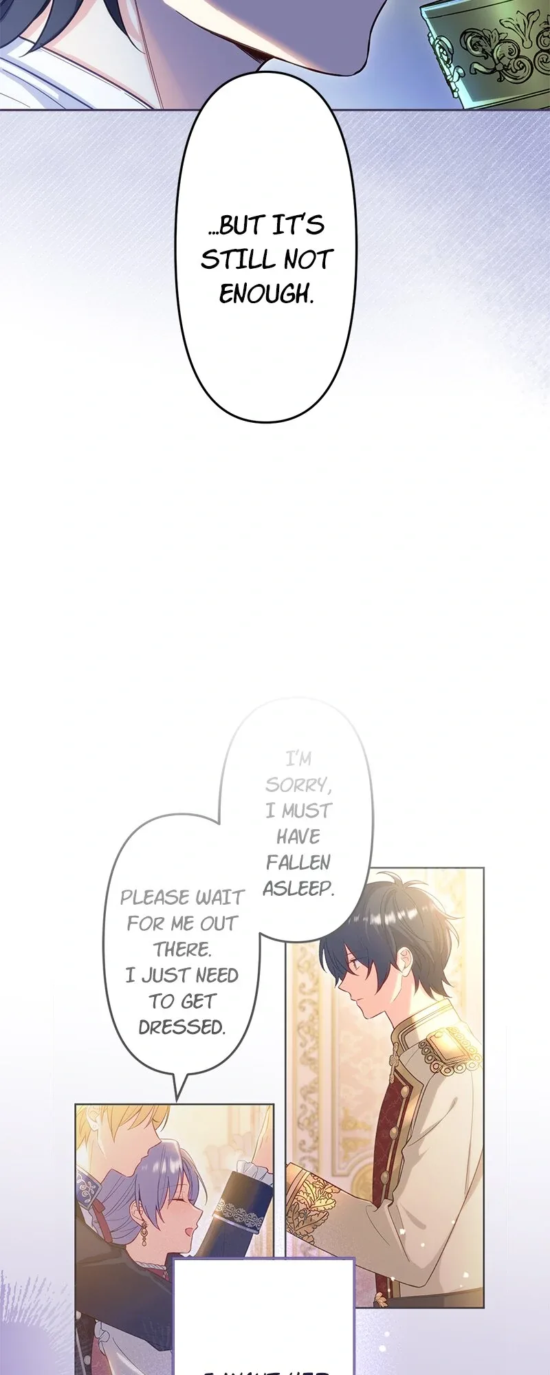The Final-Boss Prince is Somehow Obsessed with the Chubby Villainess: Reincarnated Me Chapter 45 page 48