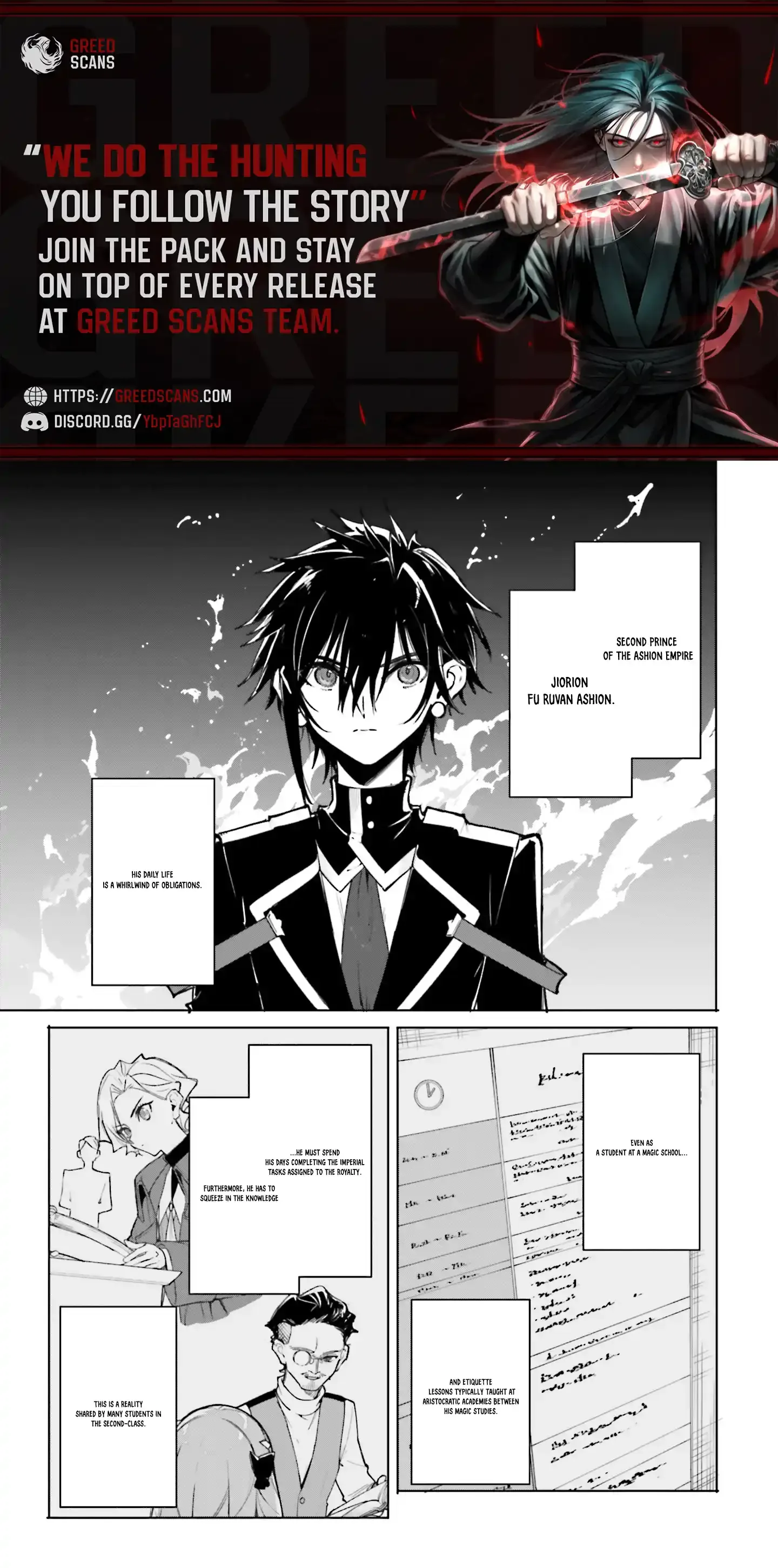 Kunon the Sorcerer Can See Through Chapter 39.1 page 1