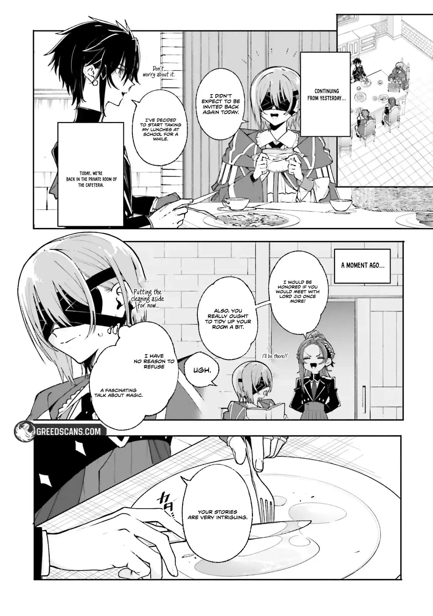 Kunon the Sorcerer Can See Through Chapter 39.1 page 4