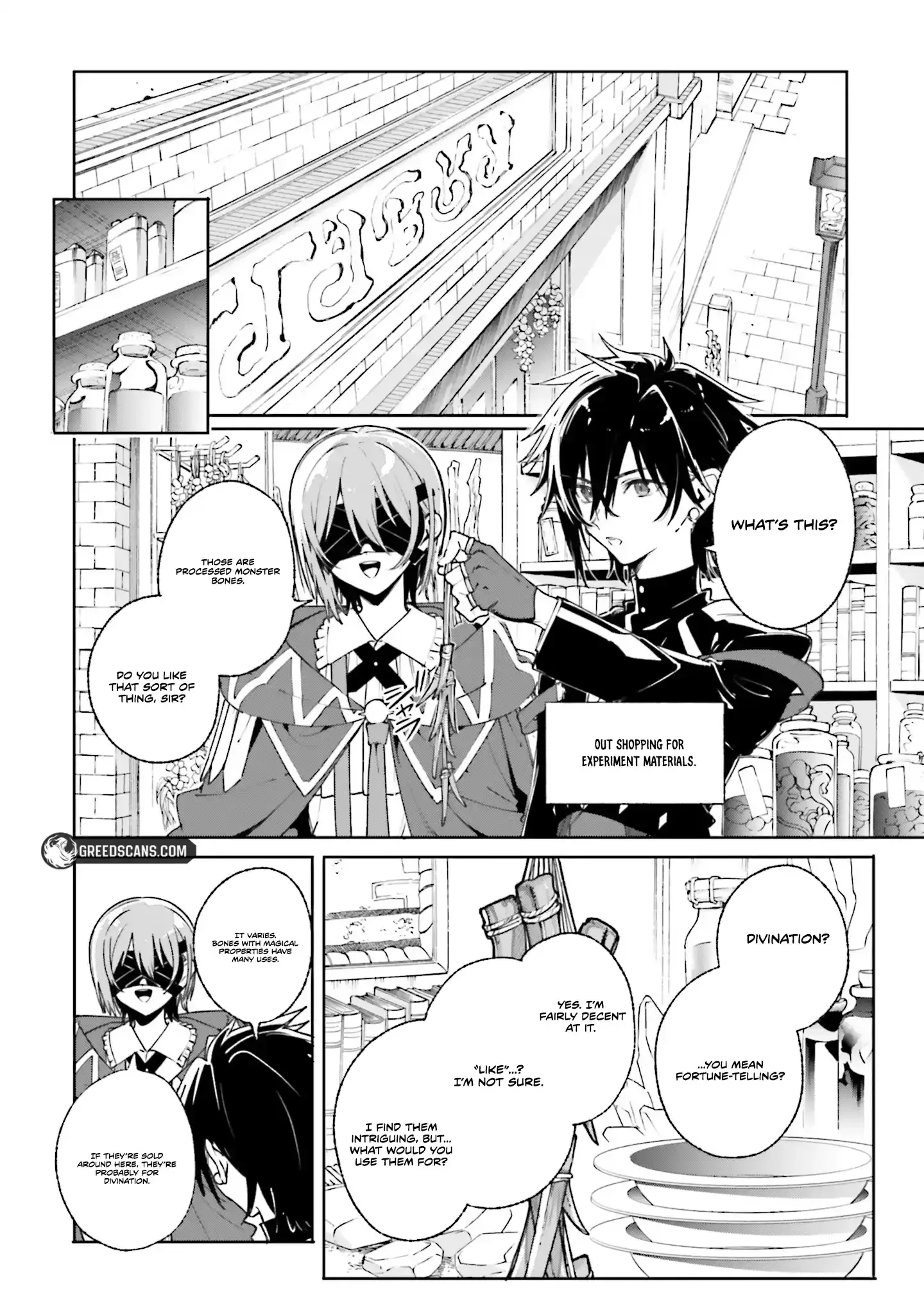 Kunon the Sorcerer Can See Through Chapter 39.1 page 8