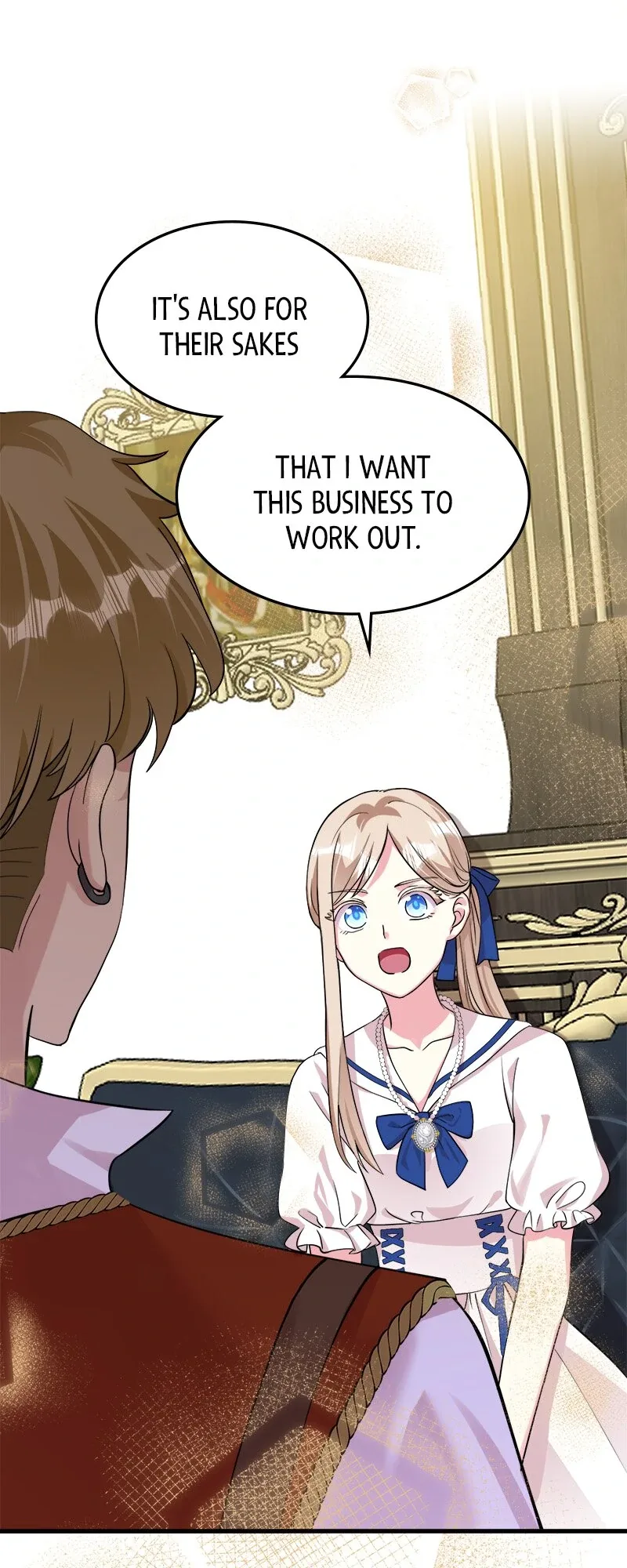 Even though I become a side character, I’m being adored by an overprotective duke Chapter 46 page 44