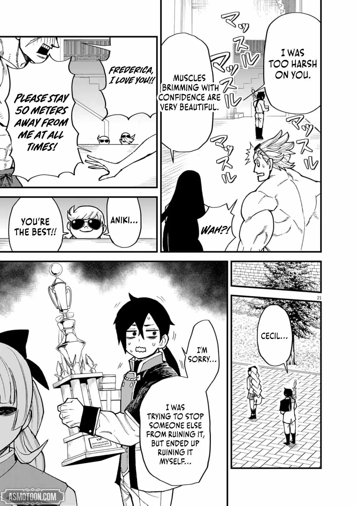 I Was Reincarnated as an Evil Noble in a Game and Became Unparalleled With My Overpowered Muscles Chapter 48 page 22