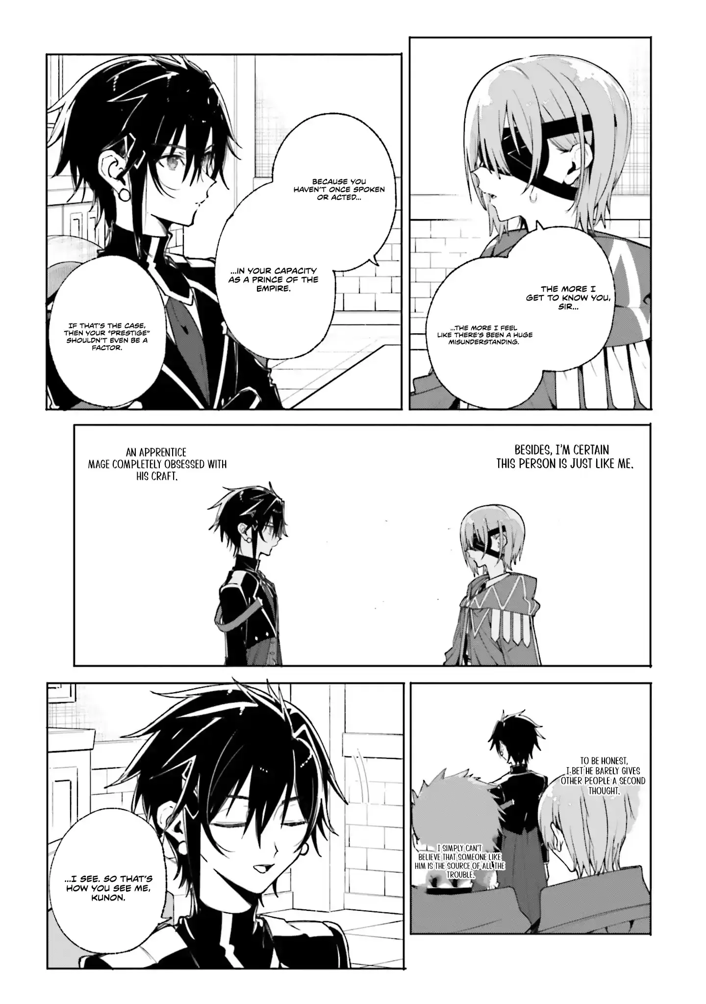 Kunon the Sorcerer Can See Through Chapter 39.2 page 9