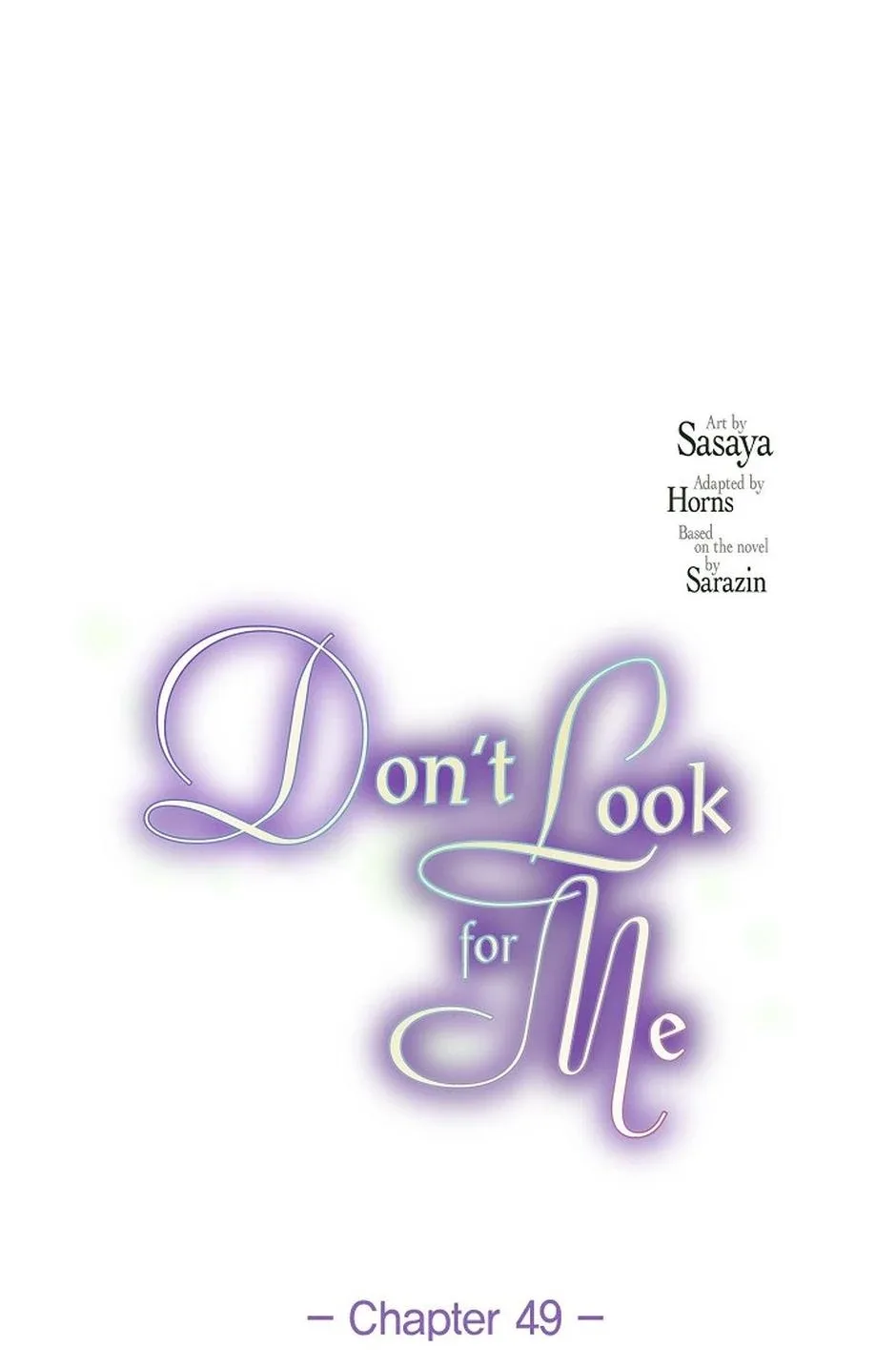 Don’t Look For Me Chapter 49 page 63