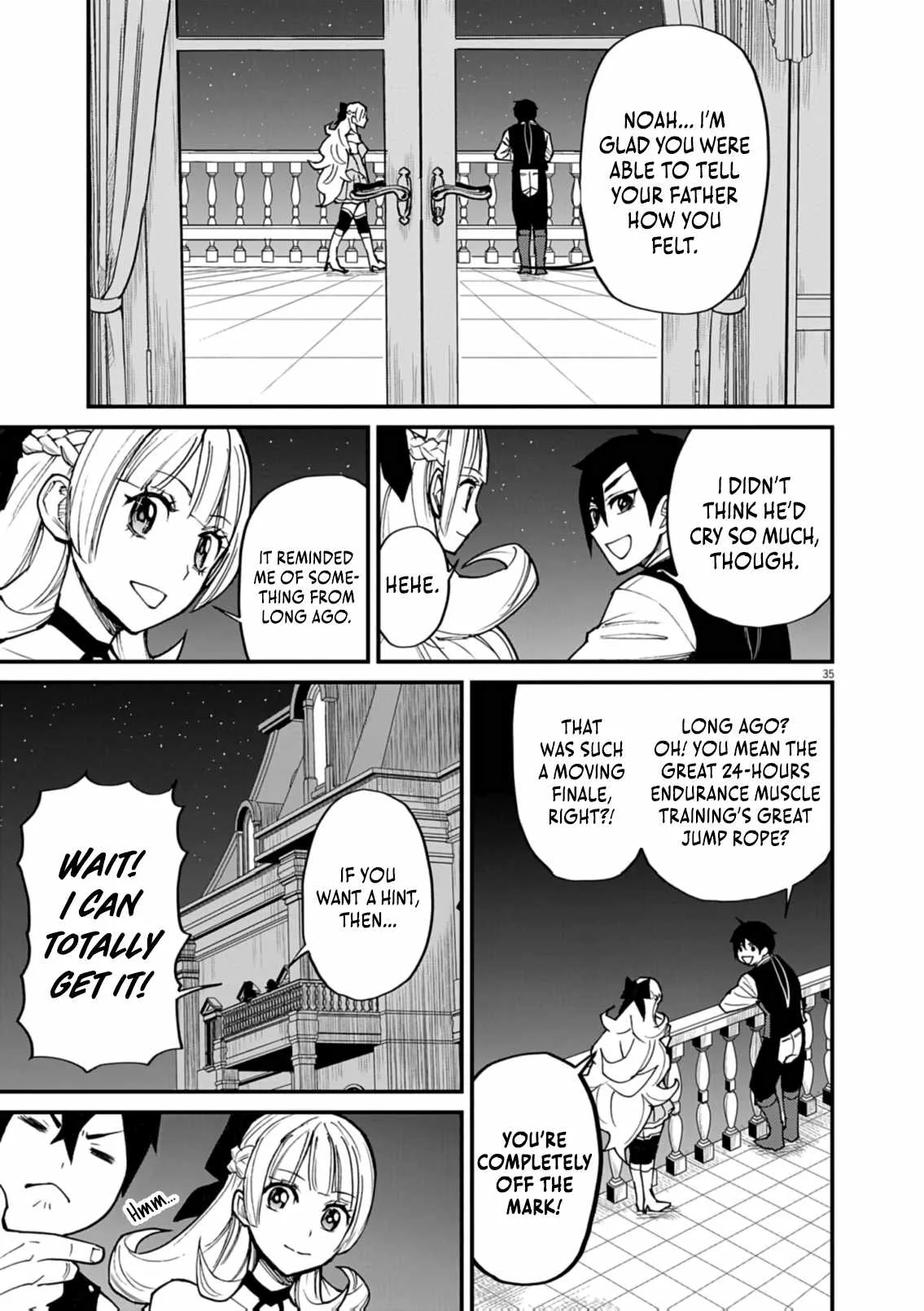 I Was Reincarnated as an Evil Noble in a Game and Became Unparalleled With My Overpowered Muscles Chapter 38 page 33