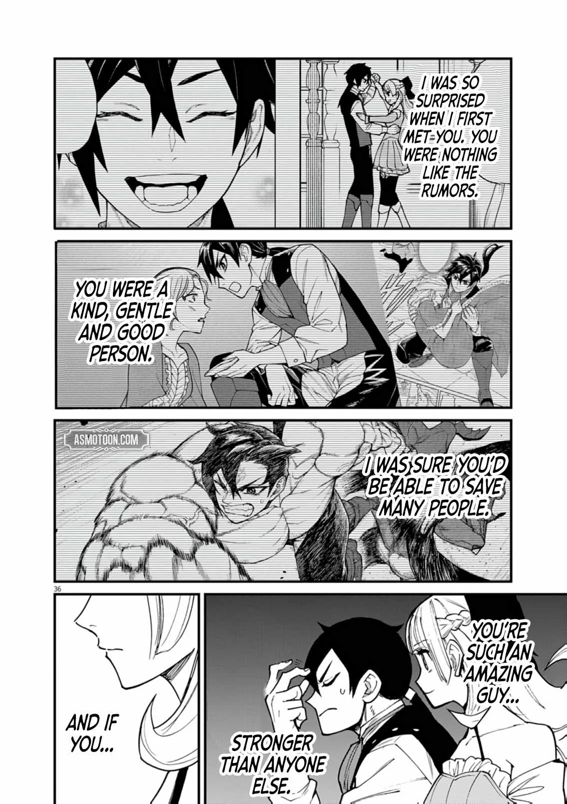 I Was Reincarnated as an Evil Noble in a Game and Became Unparalleled With My Overpowered Muscles Chapter 38 page 34