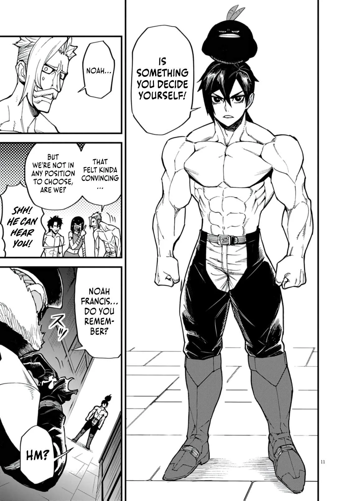 I Was Reincarnated as an Evil Noble in a Game and Became Unparalleled With My Overpowered Muscles Chapter 43 page 12