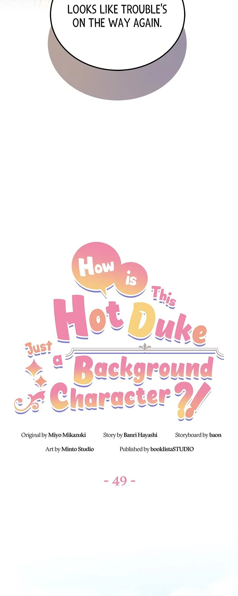 Even though I become a side character, I’m being adored by an overprotective duke Chapter 49 page 9