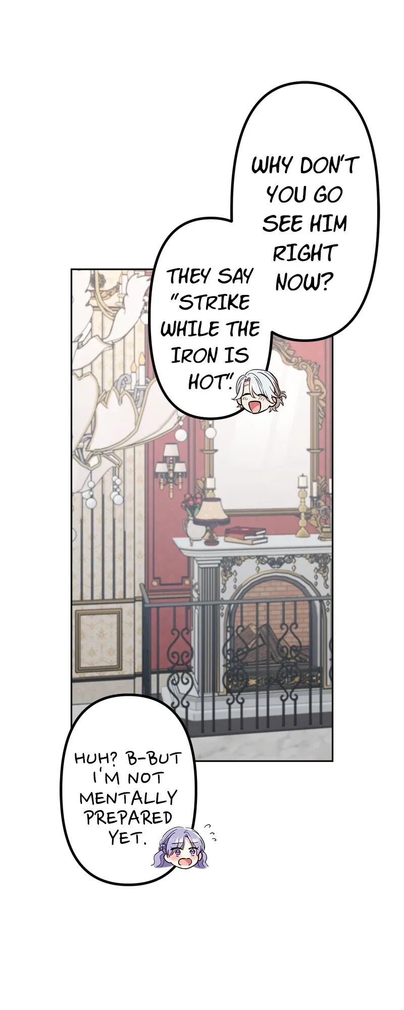 The Final-Boss Prince is Somehow Obsessed with the Chubby Villainess: Reincarnated Me Chapter 51 page 53