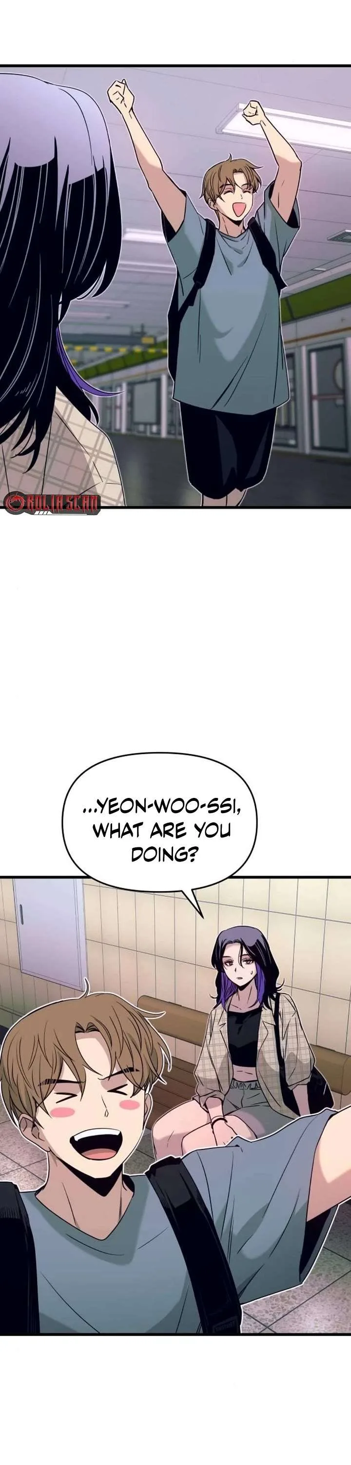 My bias gets on the last train Chapter 56 page 24