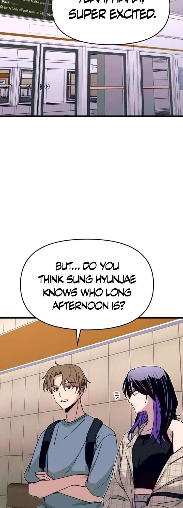 My bias gets on the last train Chapter 56 page 37
