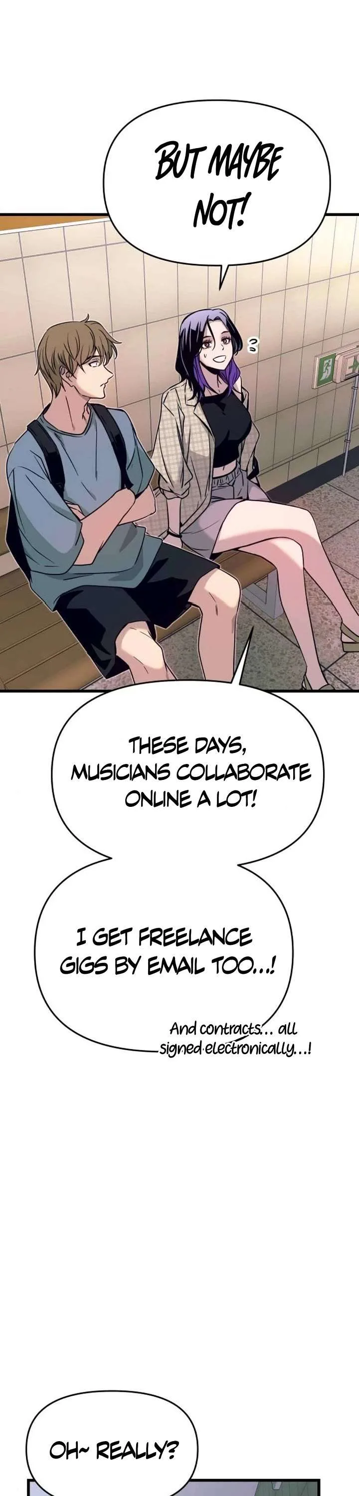 My bias gets on the last train Chapter 56 page 40