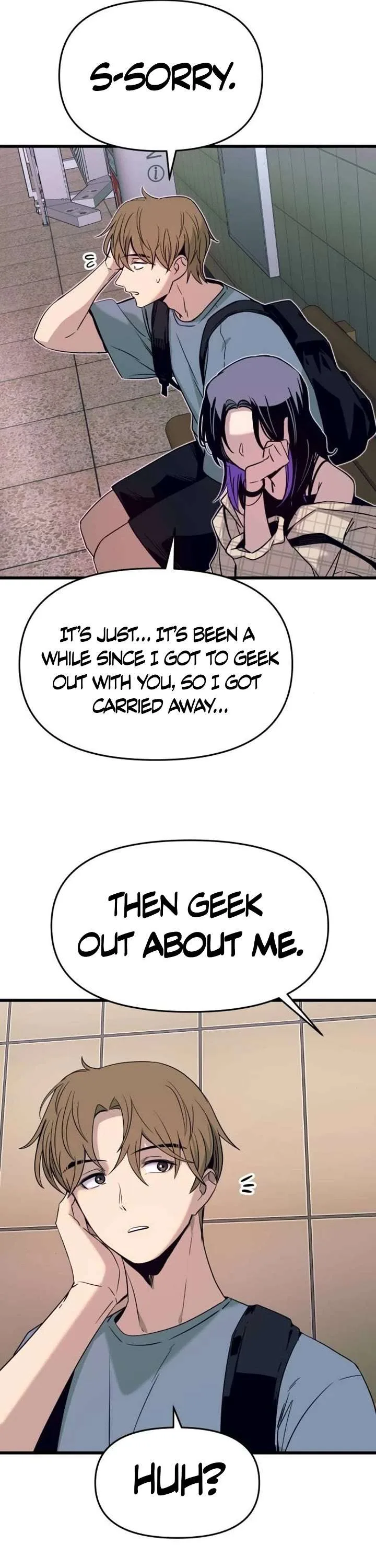 My bias gets on the last train Chapter 56 page 55