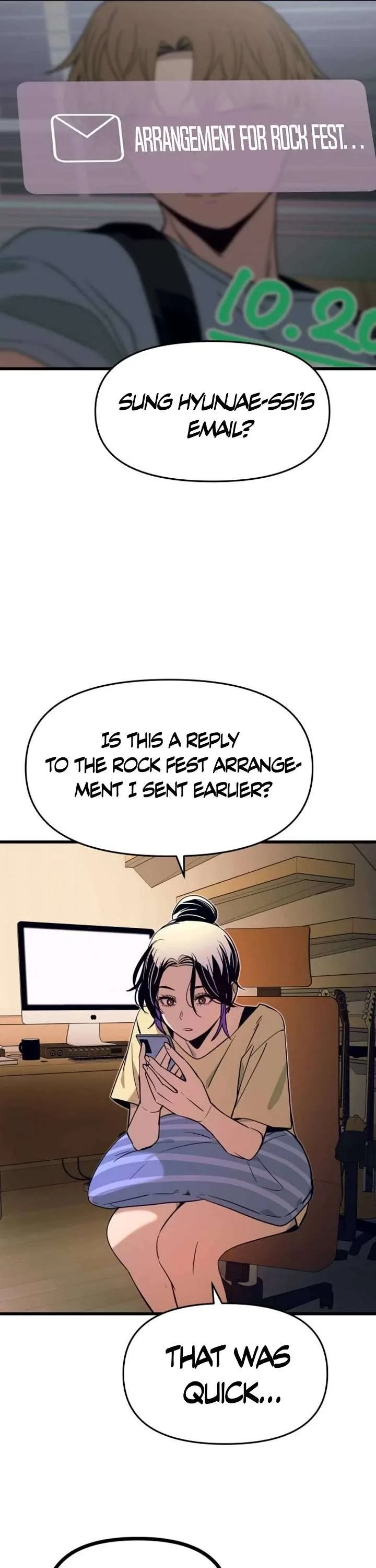 My bias gets on the last train Chapter 56 page 79