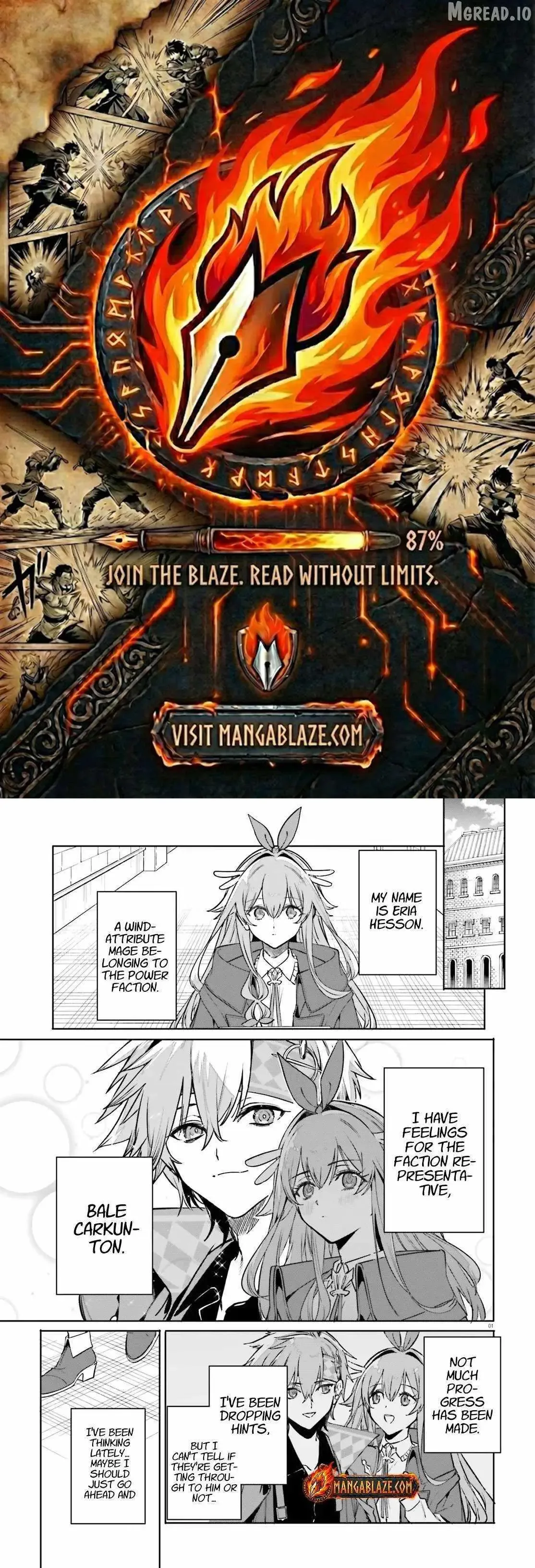 Kunon the Sorcerer Can See Through Chapter 45.1 page 1