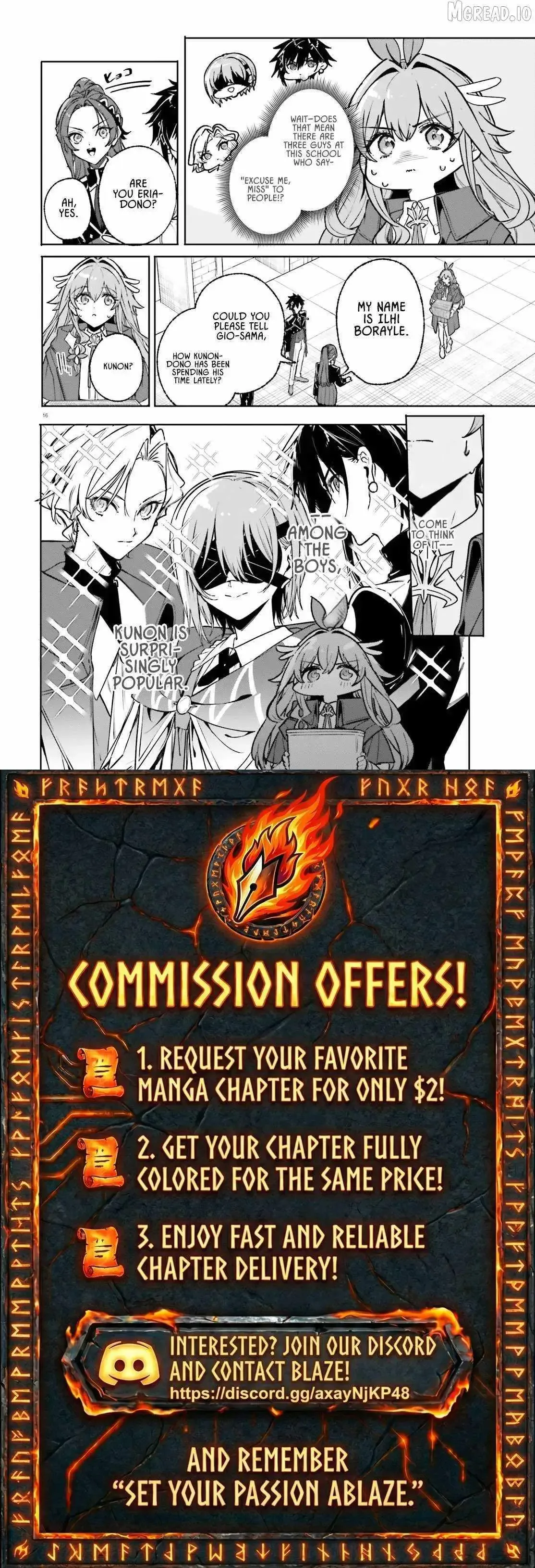Kunon the Sorcerer Can See Through Chapter 45.1 page 15