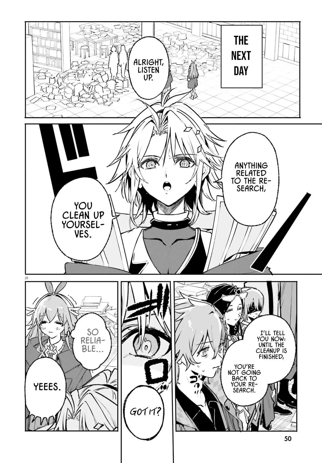 Kunon the Sorcerer Can See Through Chapter 45.2 page 12