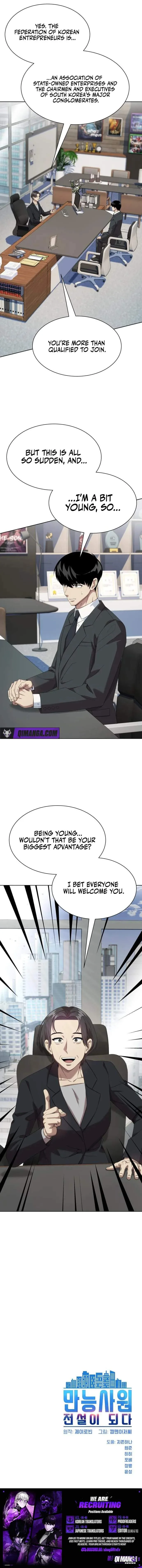 Becoming A Legendary Ace Employee Chapter 159 page 9