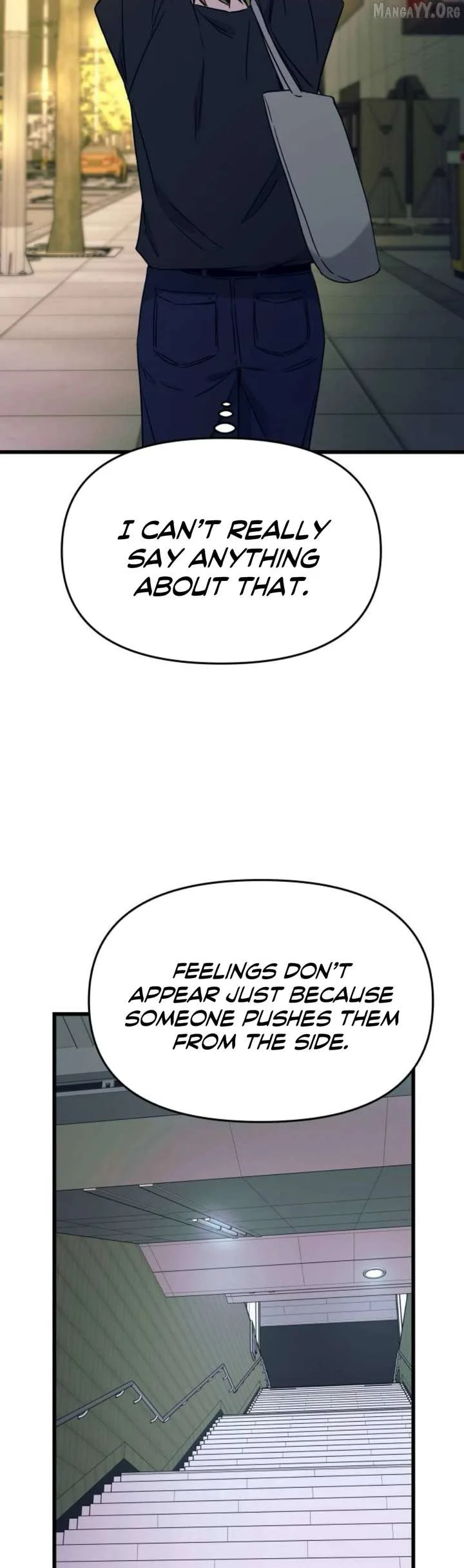 My bias gets on the last train Chapter 60 page 35