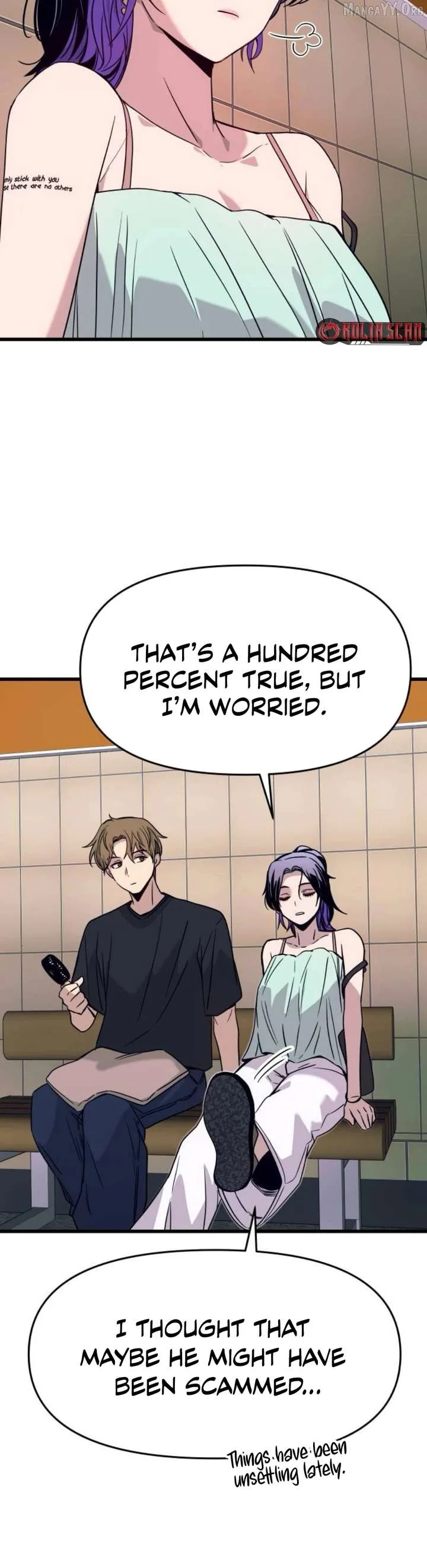 My bias gets on the last train Chapter 60 page 50