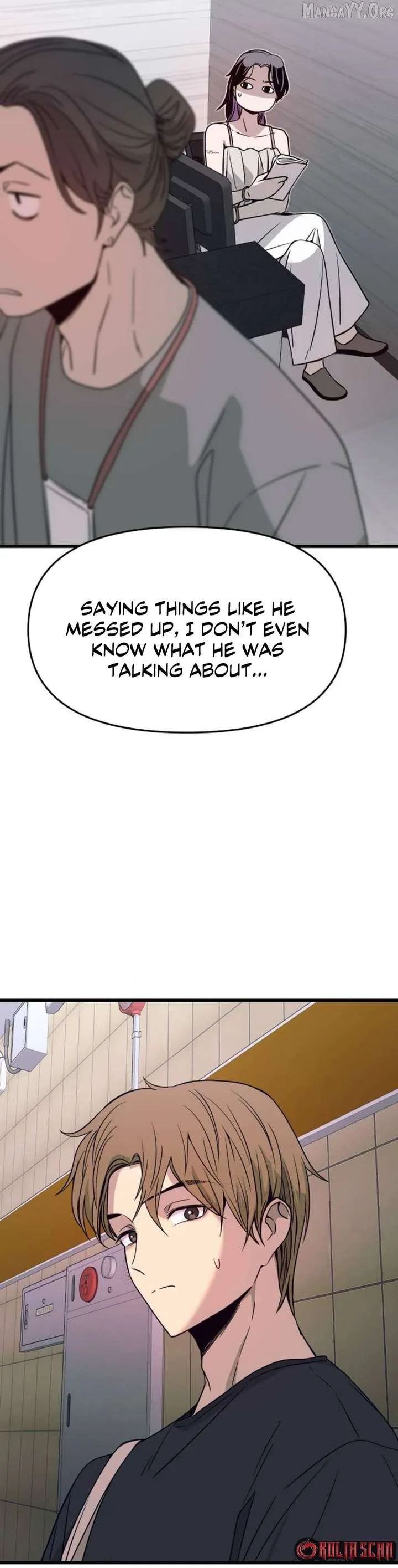 My bias gets on the last train Chapter 60 page 40
