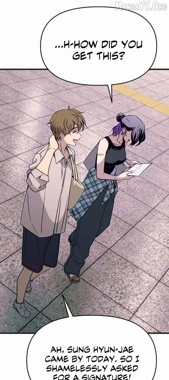 My bias gets on the last train Chapter 62 page 49