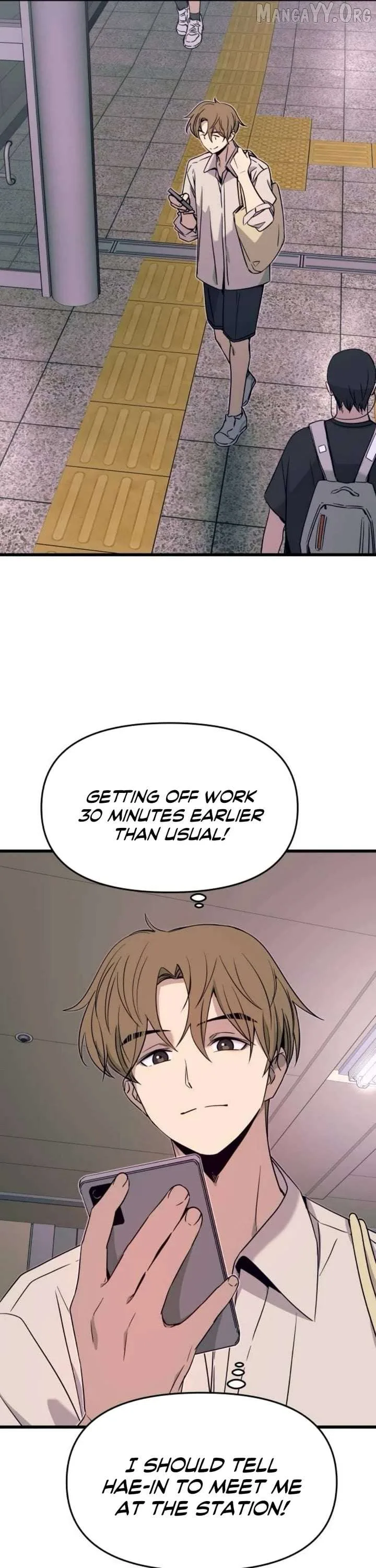 My bias gets on the last train Chapter 62 page 43