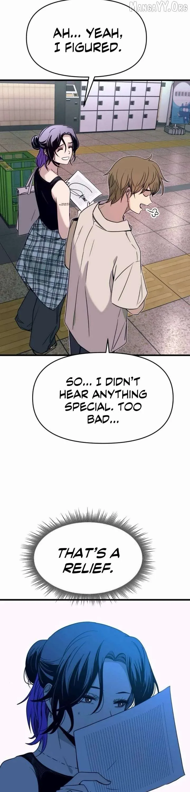 My bias gets on the last train Chapter 62 page 54