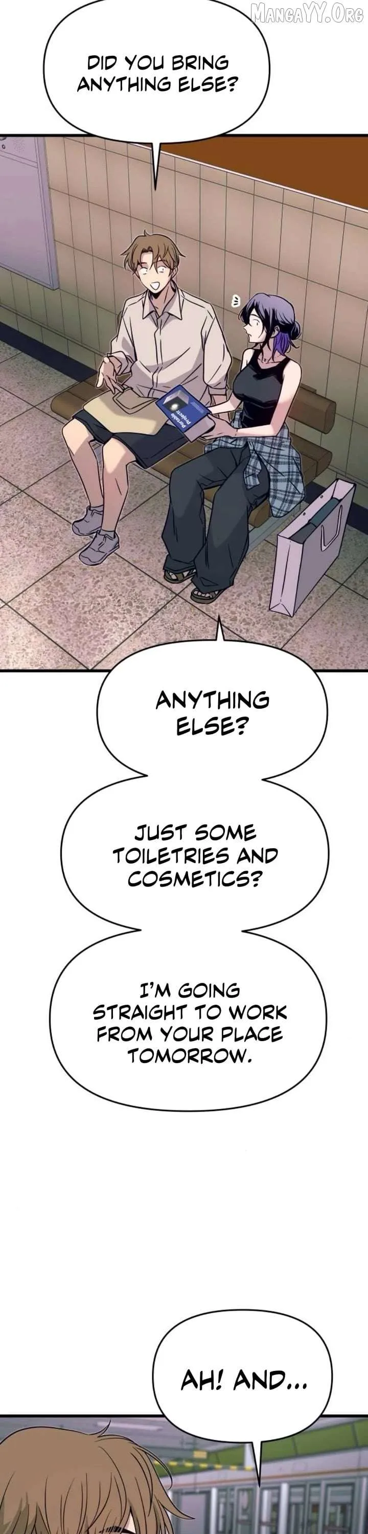 My bias gets on the last train Chapter 62 page 64