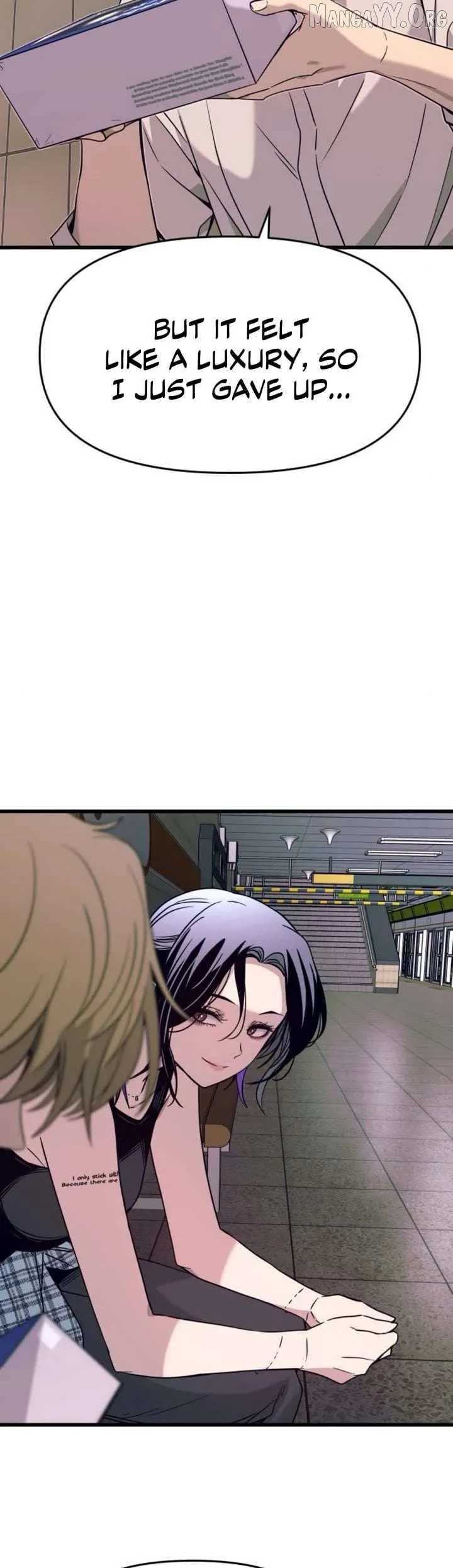 My bias gets on the last train Chapter 62 page 63