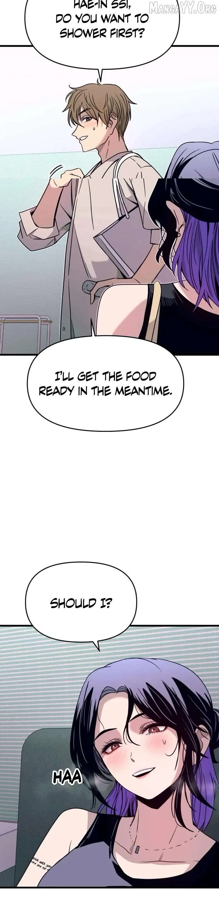 My bias gets on the last train Chapter 63 page 6