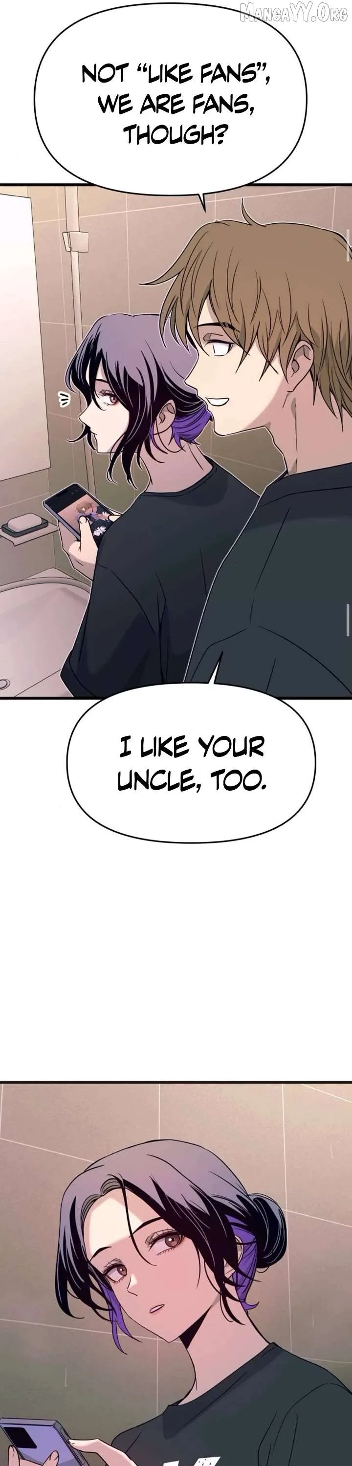 My bias gets on the last train Chapter 63 page 32