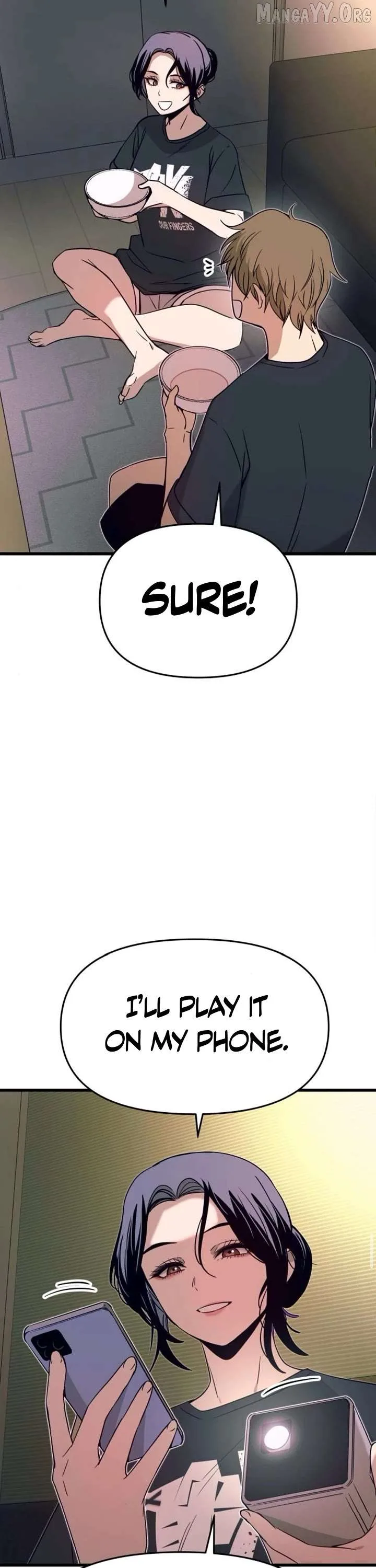My bias gets on the last train Chapter 63 page 55