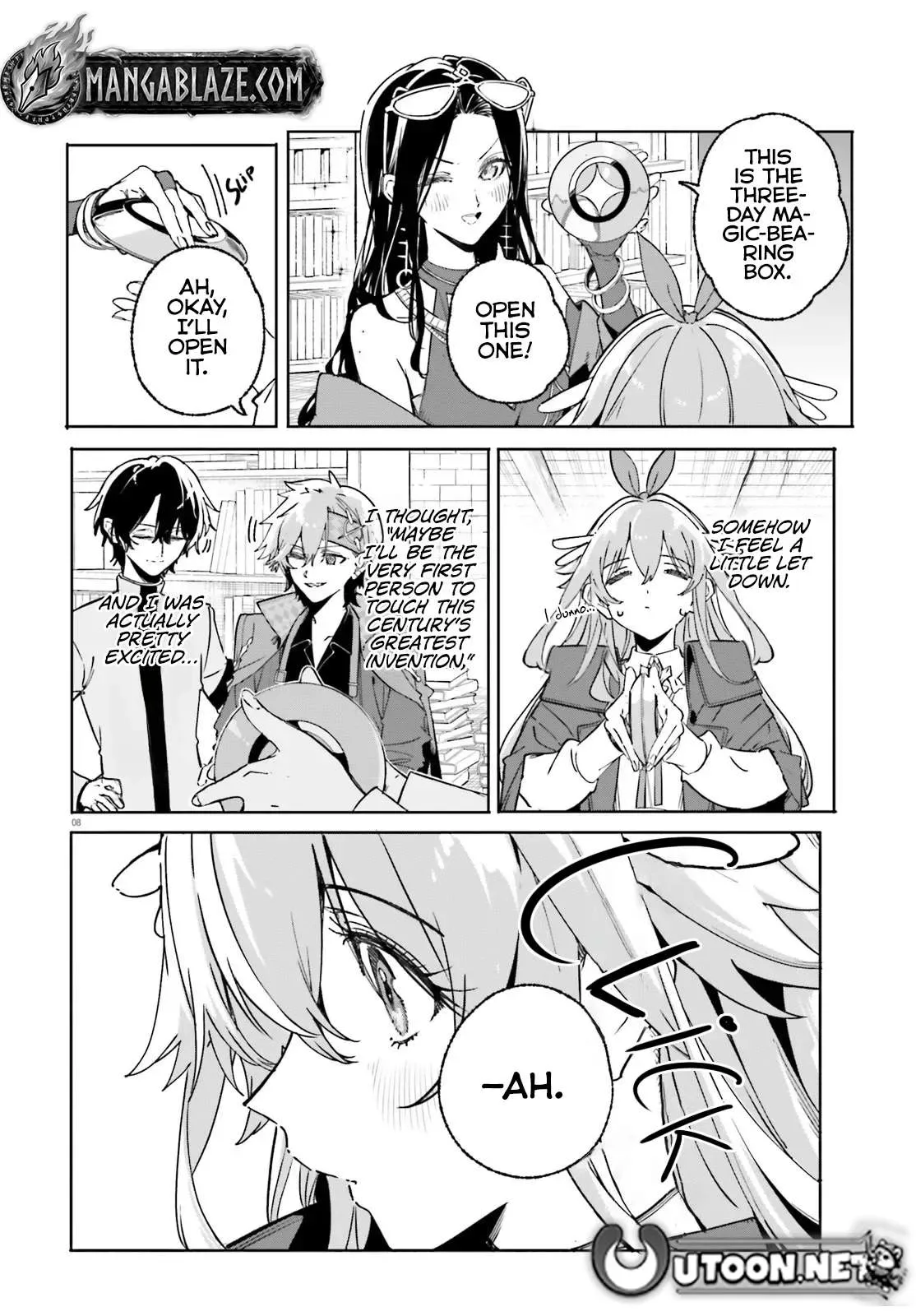 Kunon the Sorcerer Can See Through Chapter 48.1 page 8