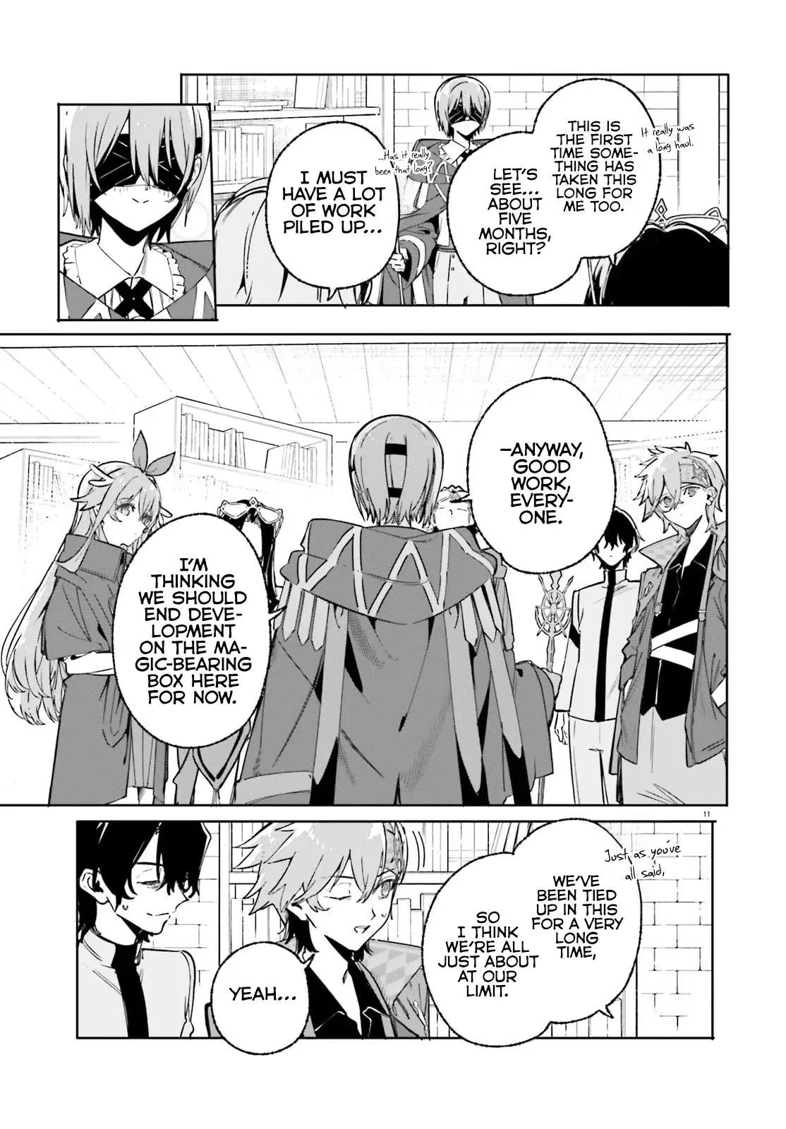 Kunon the Sorcerer Can See Through Chapter 48.1 page 11