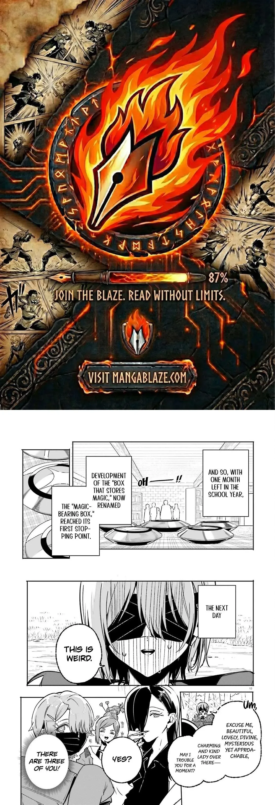 Kunon the Sorcerer Can See Through Chapter 48.2 page 1