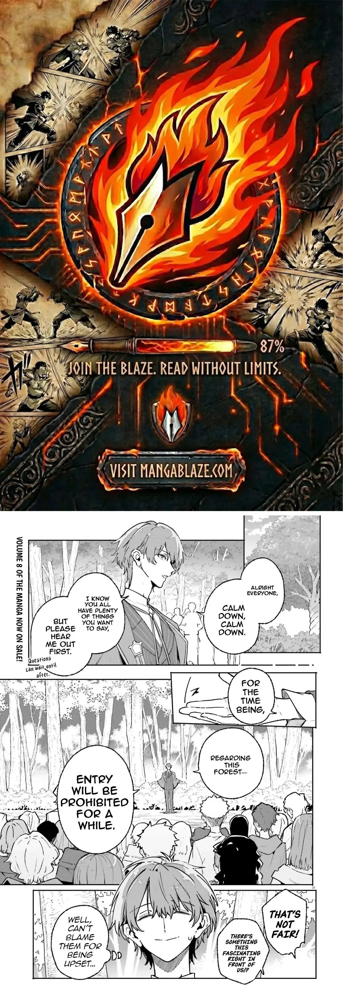 Kunon the Sorcerer Can See Through Chapter 49.1 page 1