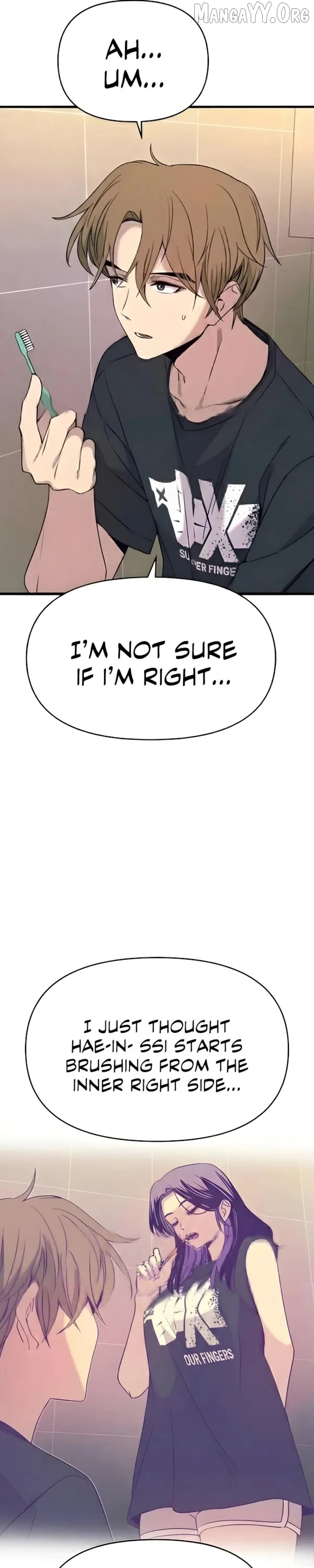 My bias gets on the last train Chapter 65 page 12