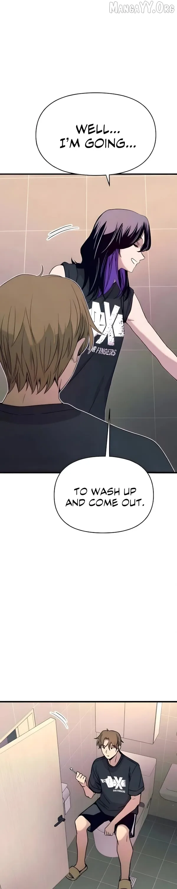 My bias gets on the last train Chapter 65 page 18