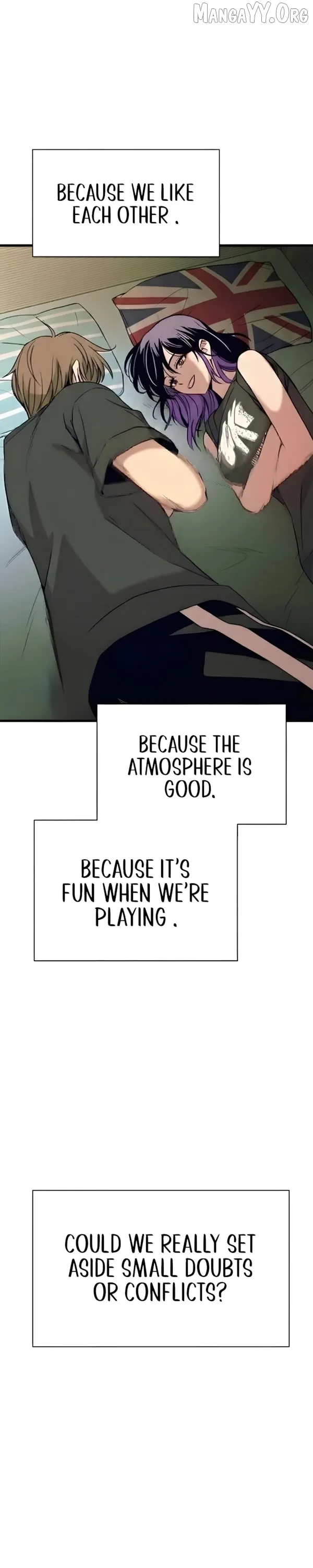 My bias gets on the last train Chapter 65 page 34