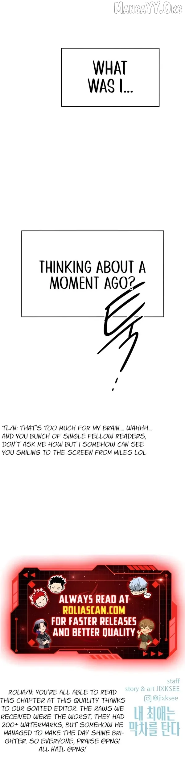 My bias gets on the last train Chapter 65 page 57