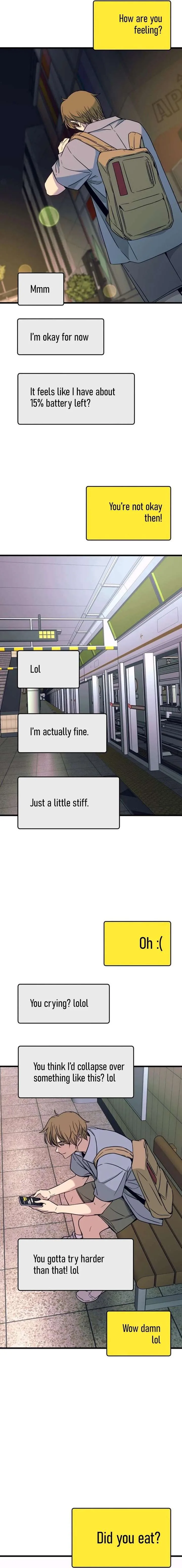 My bias gets on the last train Chapter 69 page 14