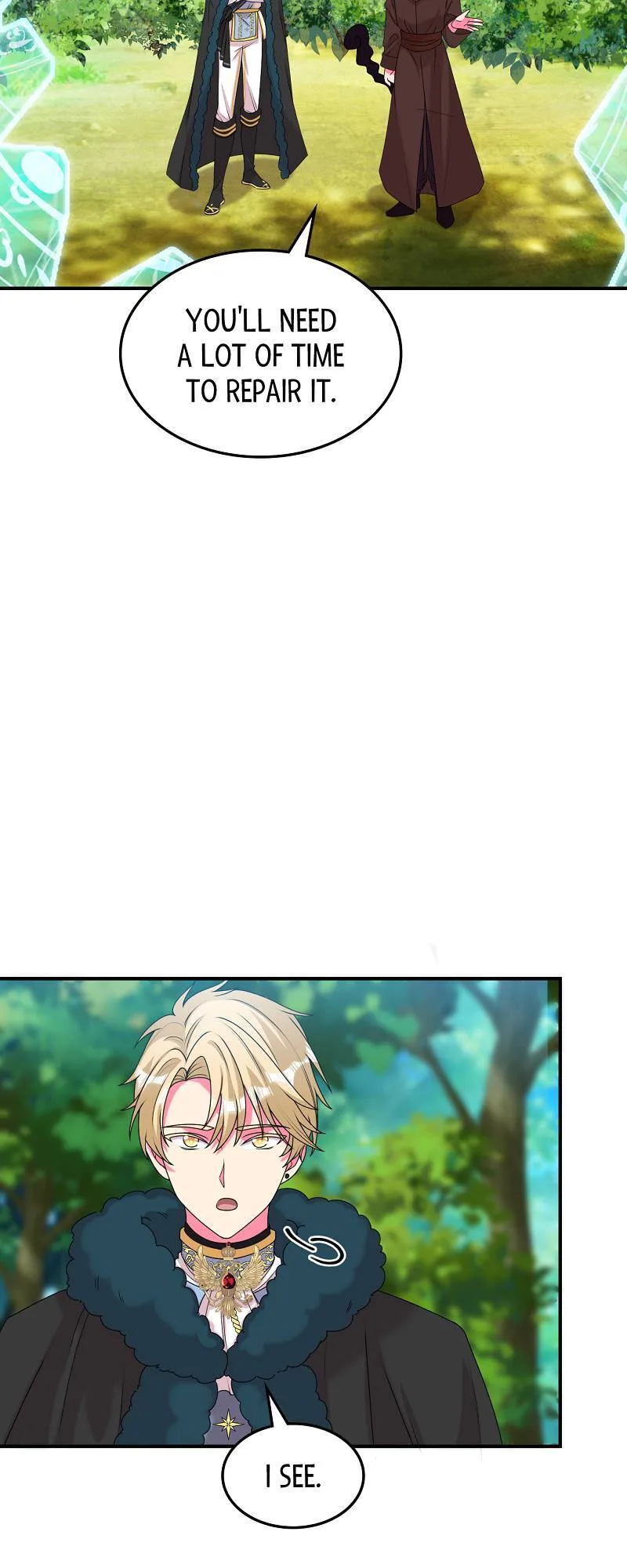 Even though I become a side character, I’m being adored by an overprotective duke Chapter 71 page 9