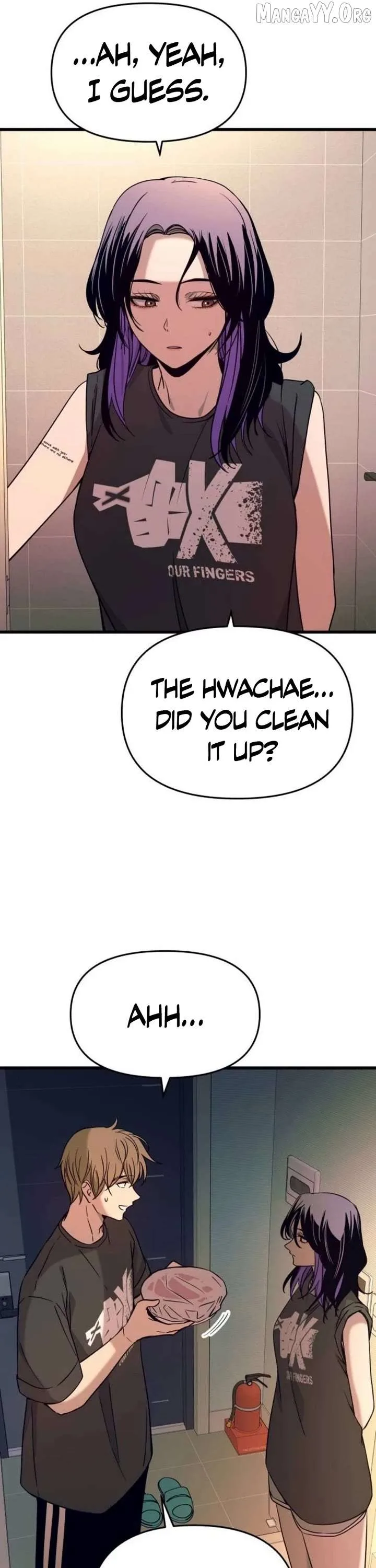 My bias gets on the last train Chapter 64 page 55