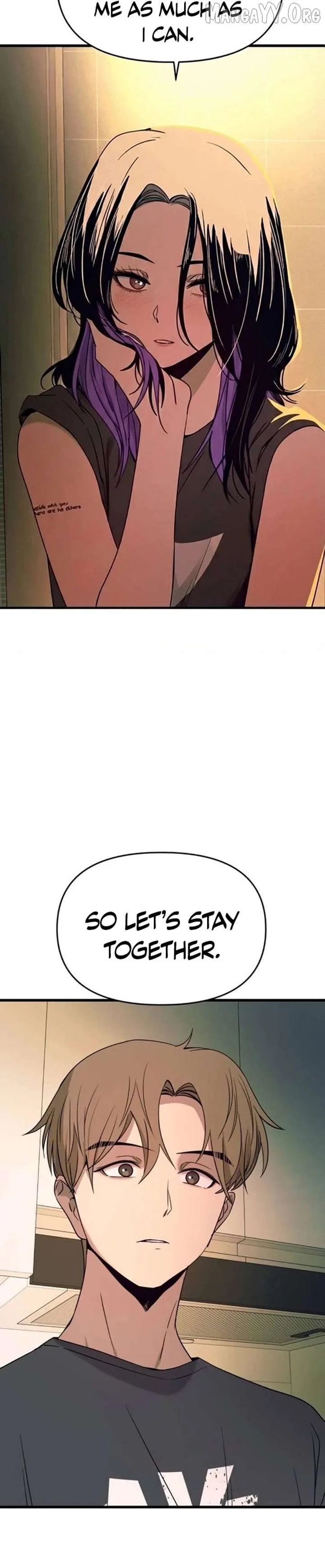 My bias gets on the last train Chapter 64 page 61